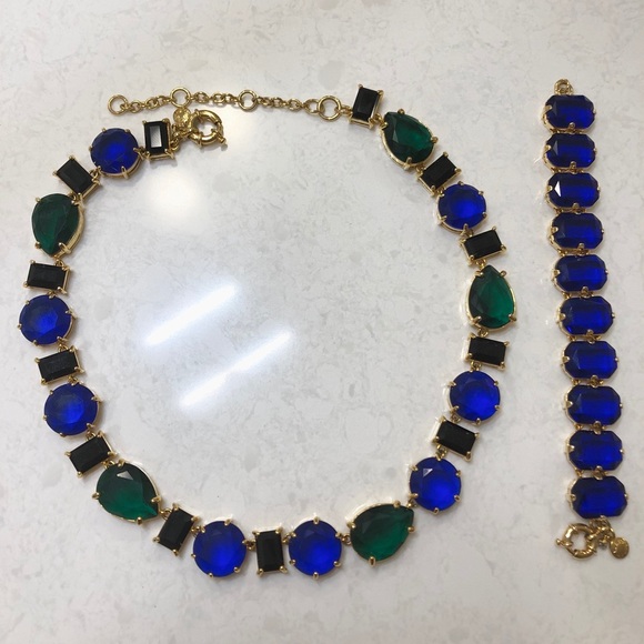 J. Crew Jewelry - J.Crew Stone Necklace & Bracelet J. Crew Jewelry - J.Crew Stone Necklace & Bracelet